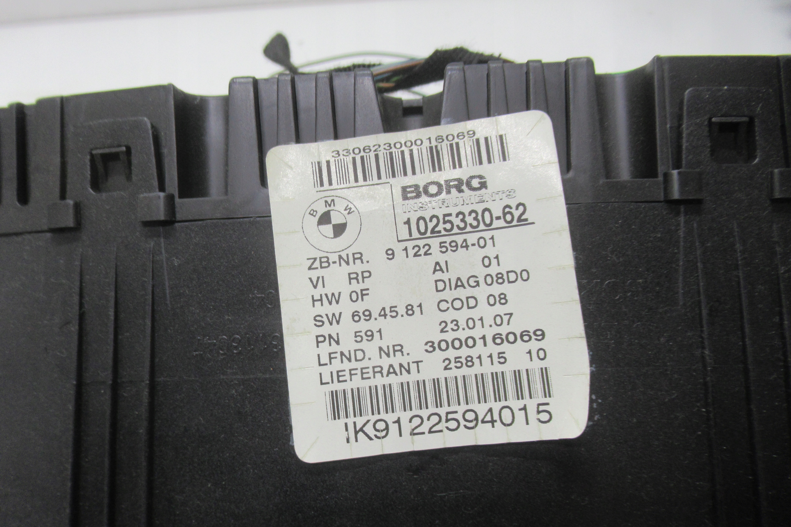 BMW E91 2.0 B 07R dials dials 9122594 EUROPA