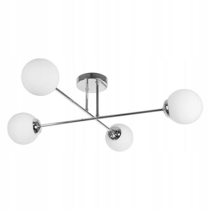 Stropní svítidlo chromově bílá E27 4x60W Leia 4P AD-LD-6438GGE27S Orno