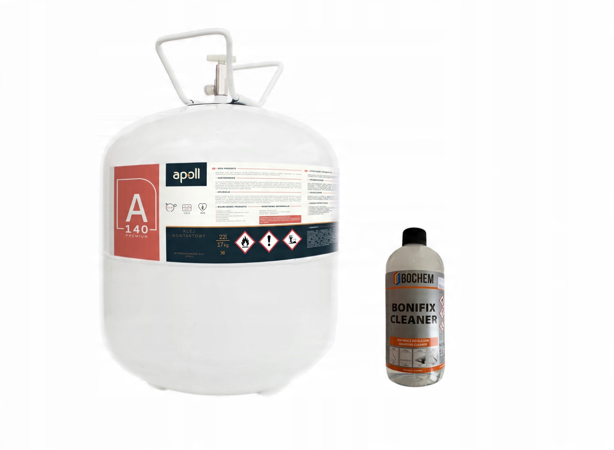 

Klej W Spreyu 22L Apoll A140 Drewno Metal Hpl inne