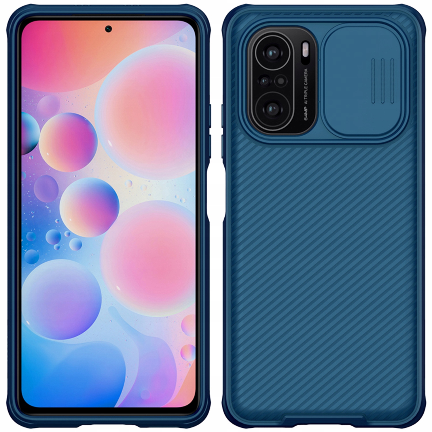 

Etui futerał Nillkin CamShield Pro do Poco F3 5G