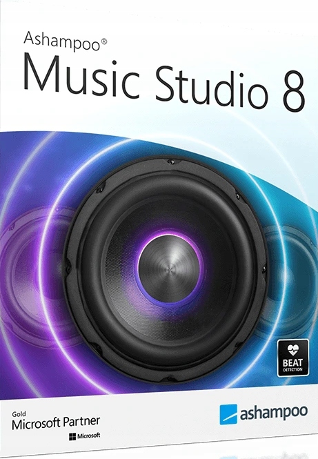 

Ashampoo Music Studio 8 1PC edytor muzyki Esd
