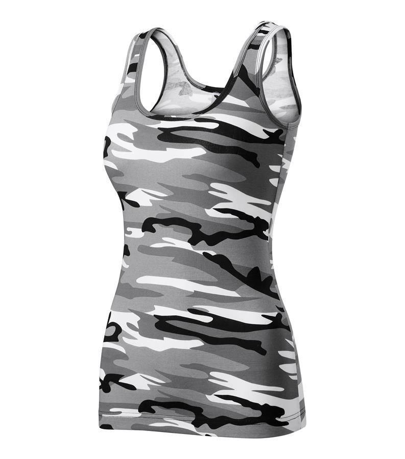 

Koszulka na ramiączkach Triumph camo szara Xs