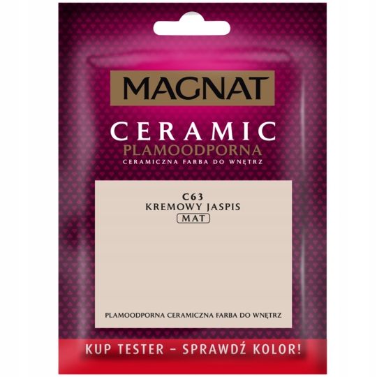 

Farba Magnat Ceramic 0,03L C63 Kremowy Jaspis