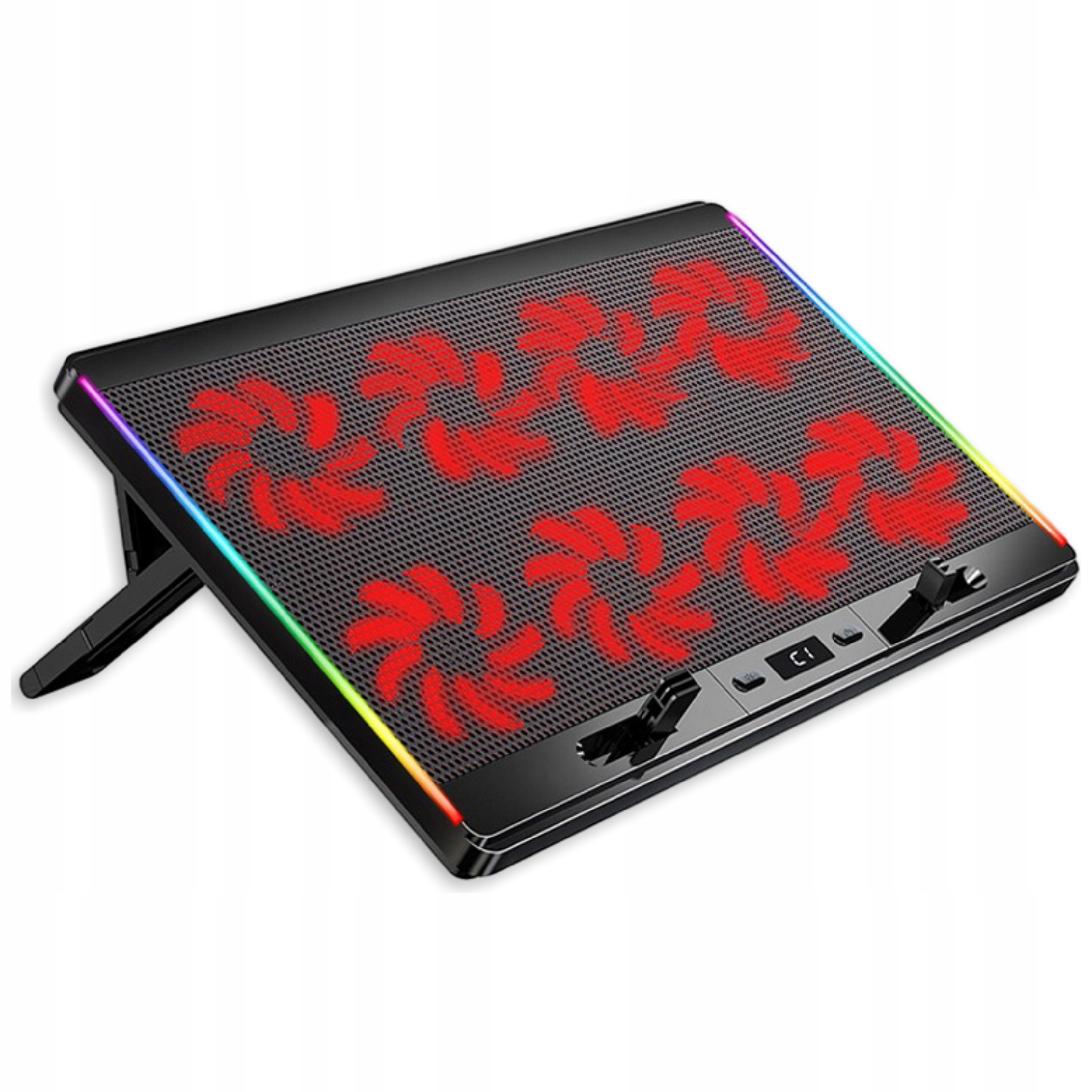 Podstawka Chłodząca Pod Laptop-a 12-17' 8xVENT Led