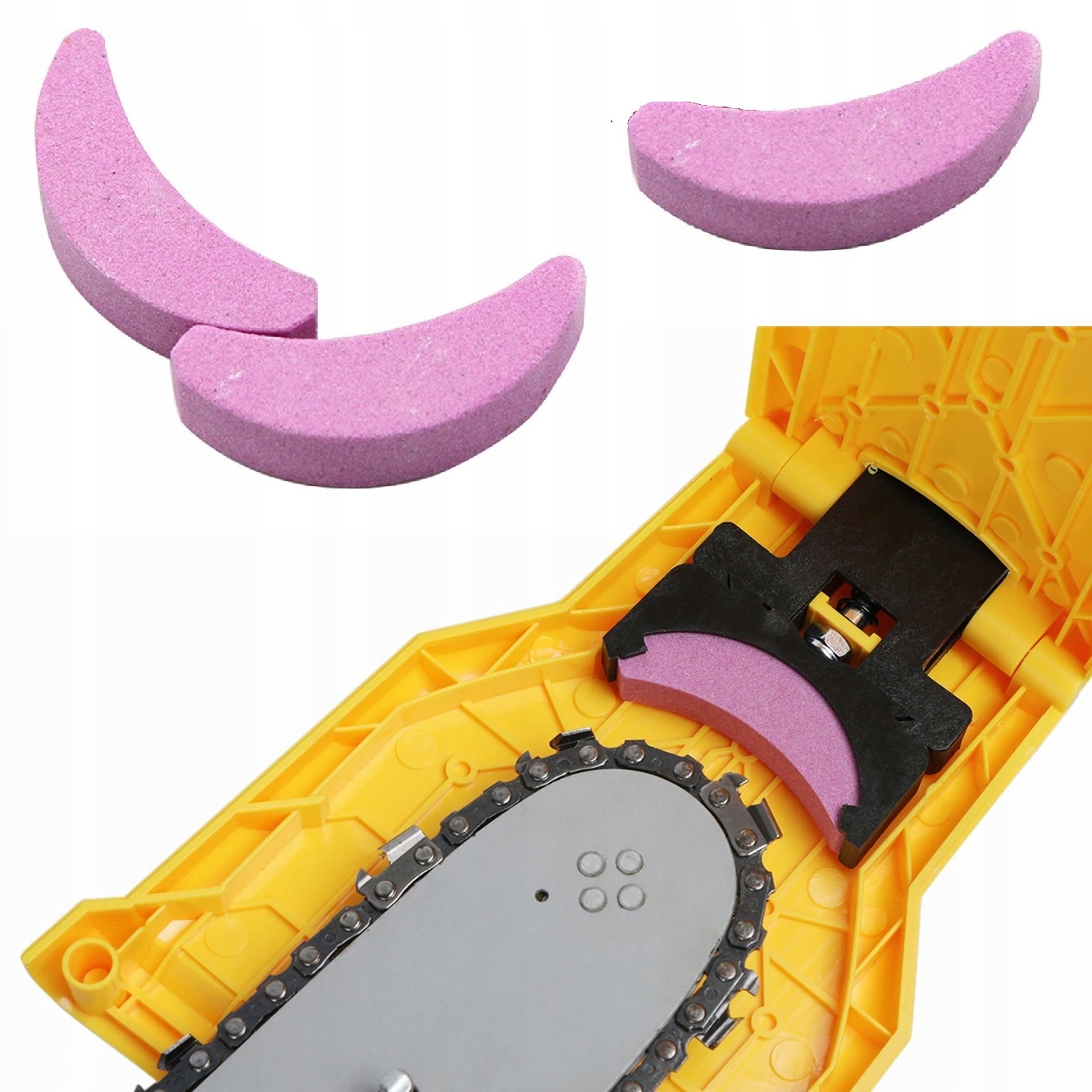 Ostrzałka do pił łańcuchowych z kamieniem KRAFT