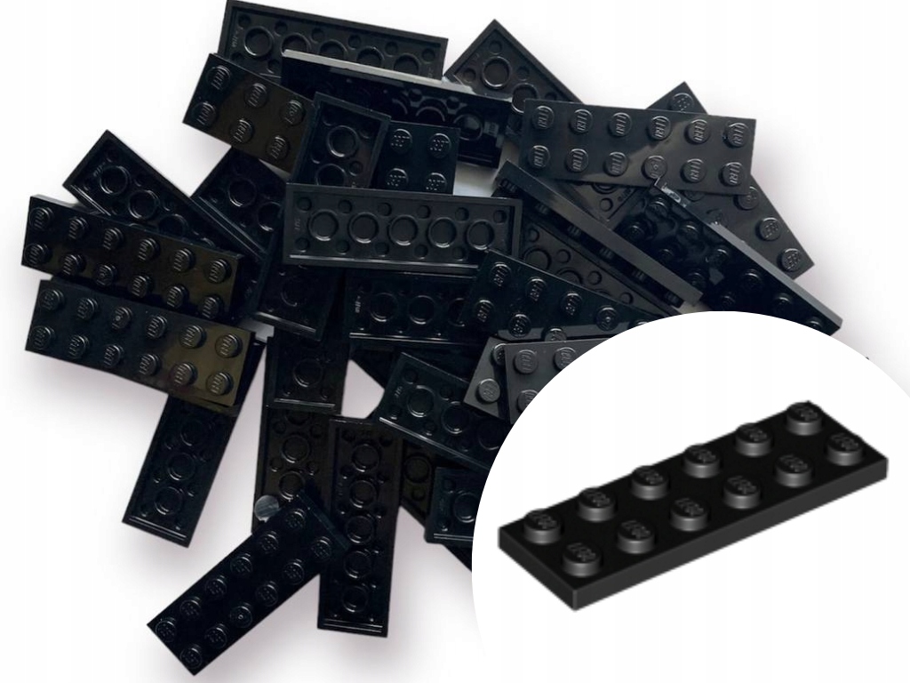

Lego 3795 Plate 2x6 Płytka Czarny black 10szt