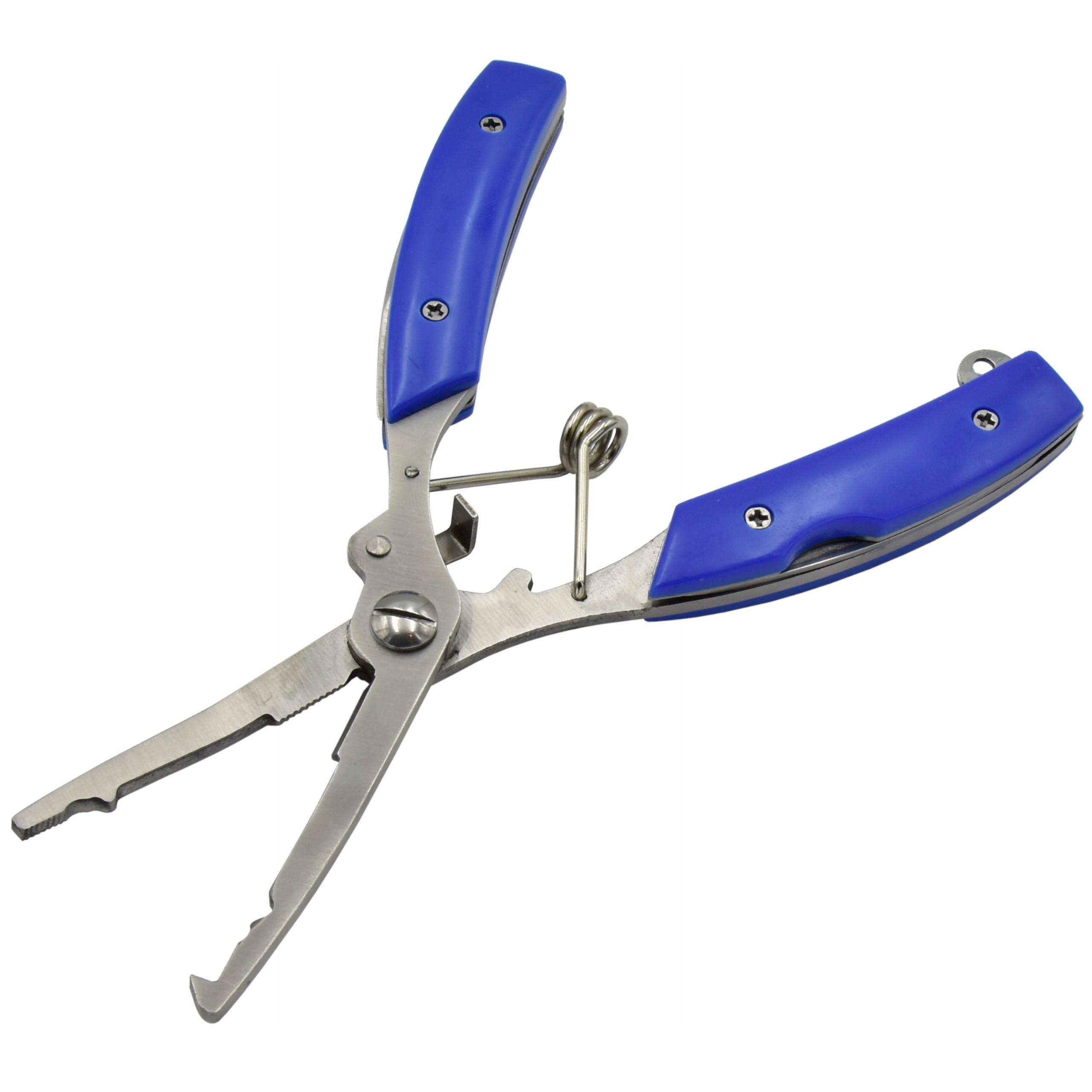 SZCZYPCE KLESZCZE wędkarskie wygięte 16cm scyzoryk Model wygięte