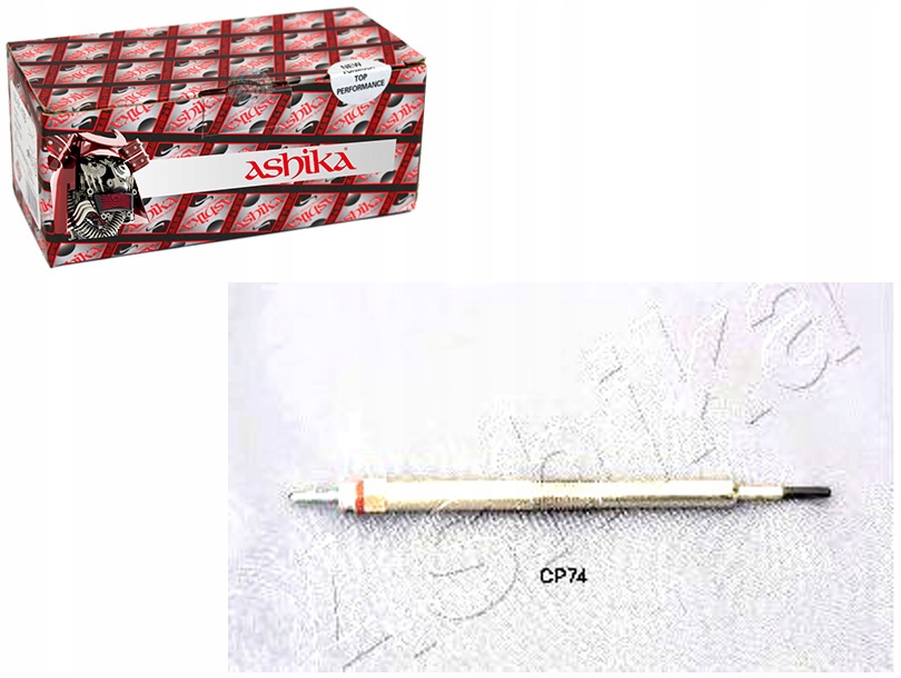 CP74 - СВЕЧА НАКАЛИВАНИЯ TOYOTA YARIS 1.4 D-4D 06-ASHIKA