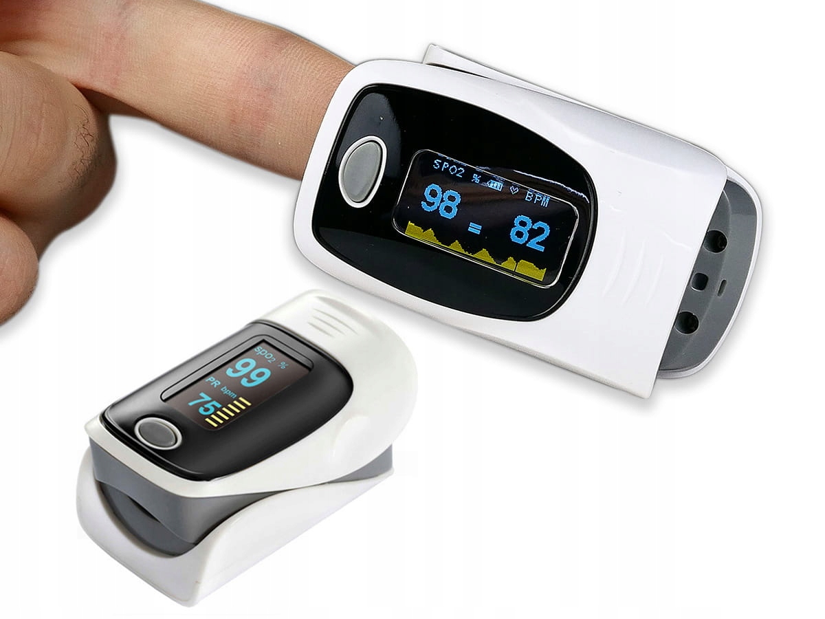 

Pulsoksymetr Medyczny Napalcowy Pulsometr Oled