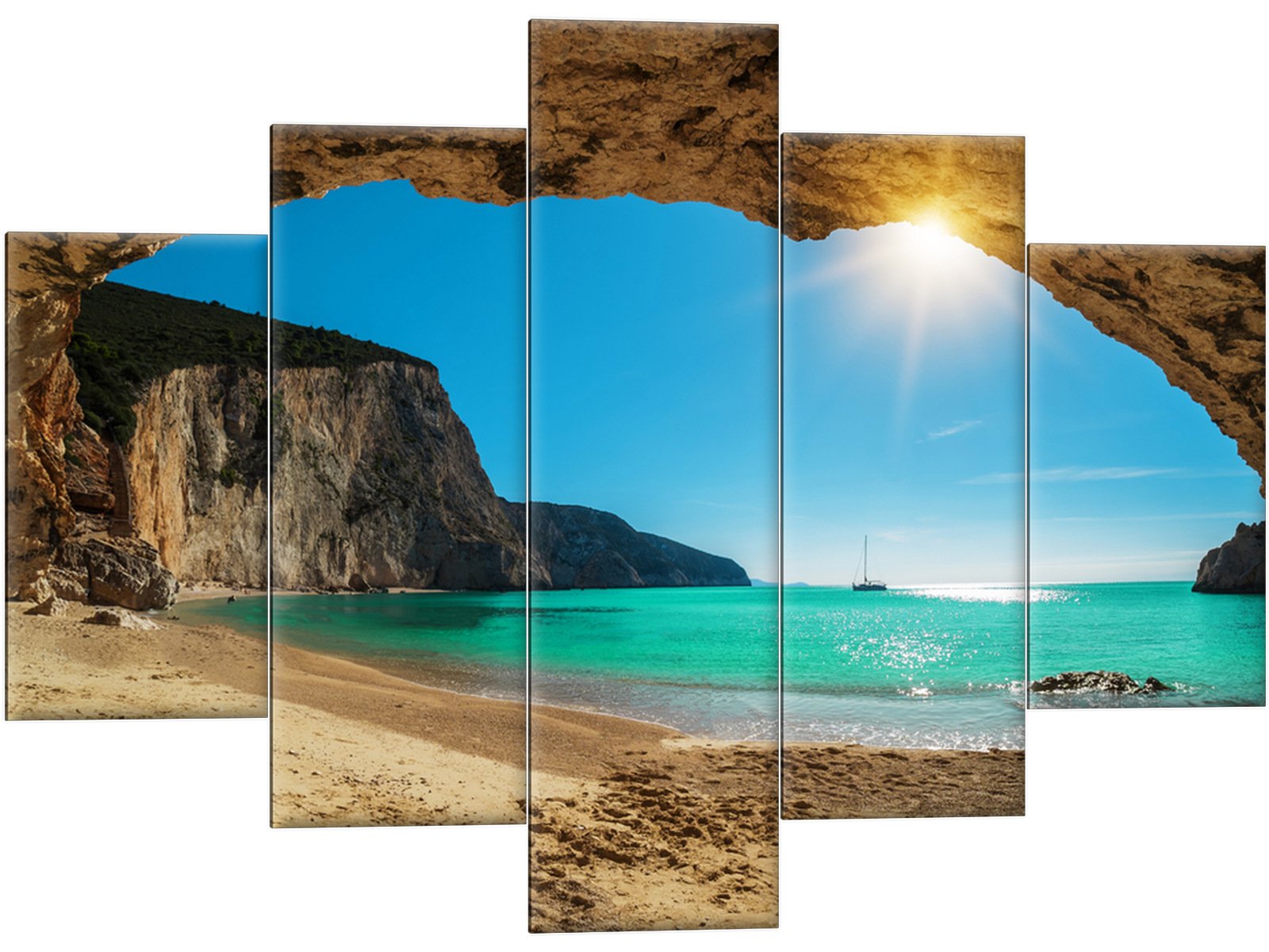 

Obraz Tropiki Plaża Wakacje 150x105 Tryptyk Lato