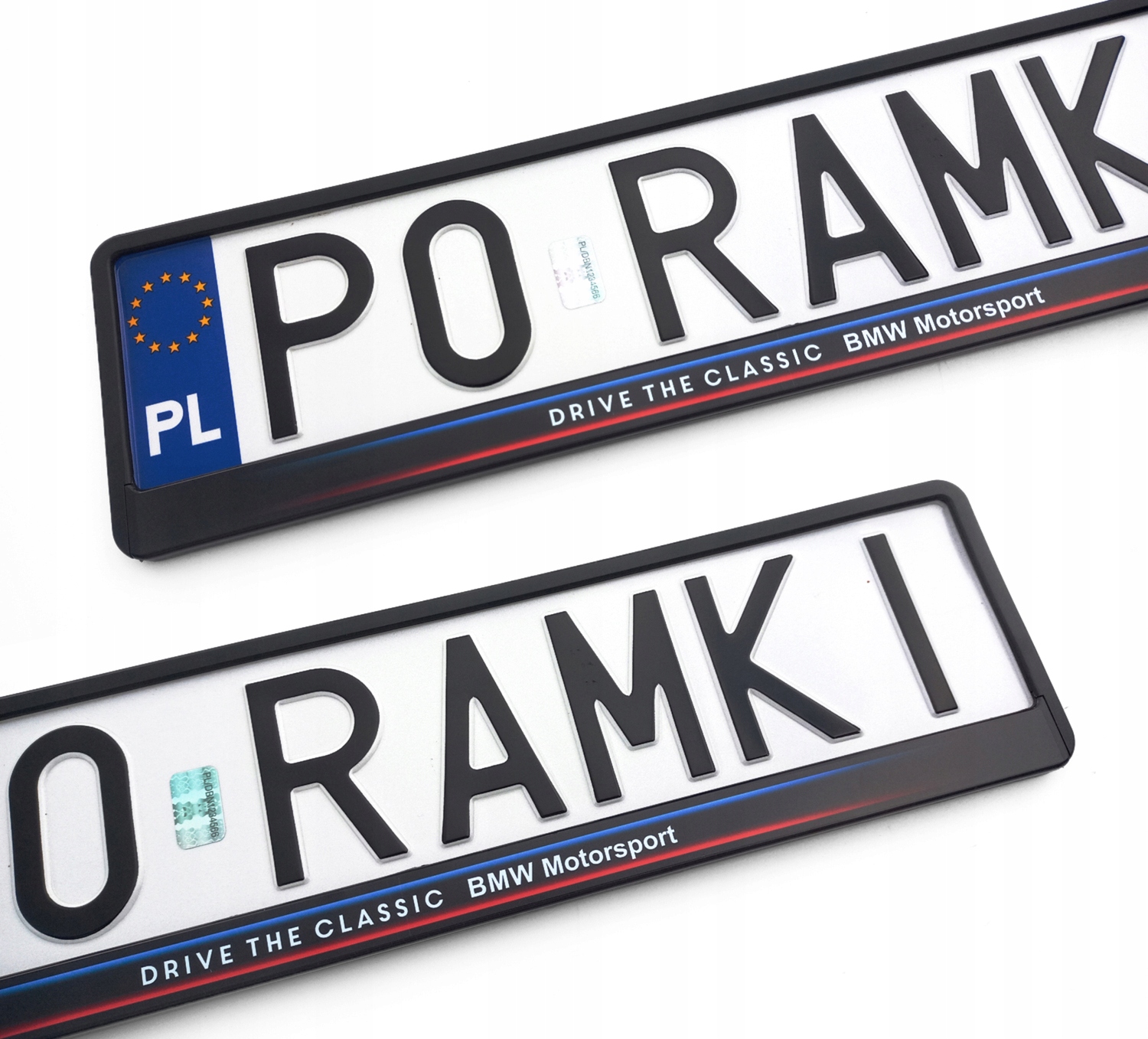 Bmw Classic Youngtimer E30 E36 E34 E39 E32 E38 ramki pod tablice do tablic