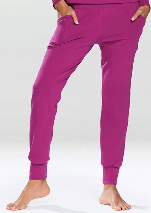 Seattle teplákové kalhoty Dkaren pudrové