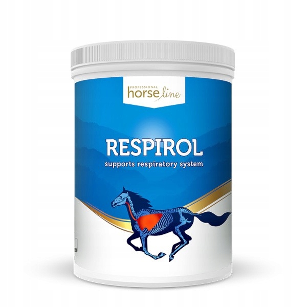 HorseLinePRO Respirol Suplement na Kaszel u Konia Drogi oddechowe 1200 g