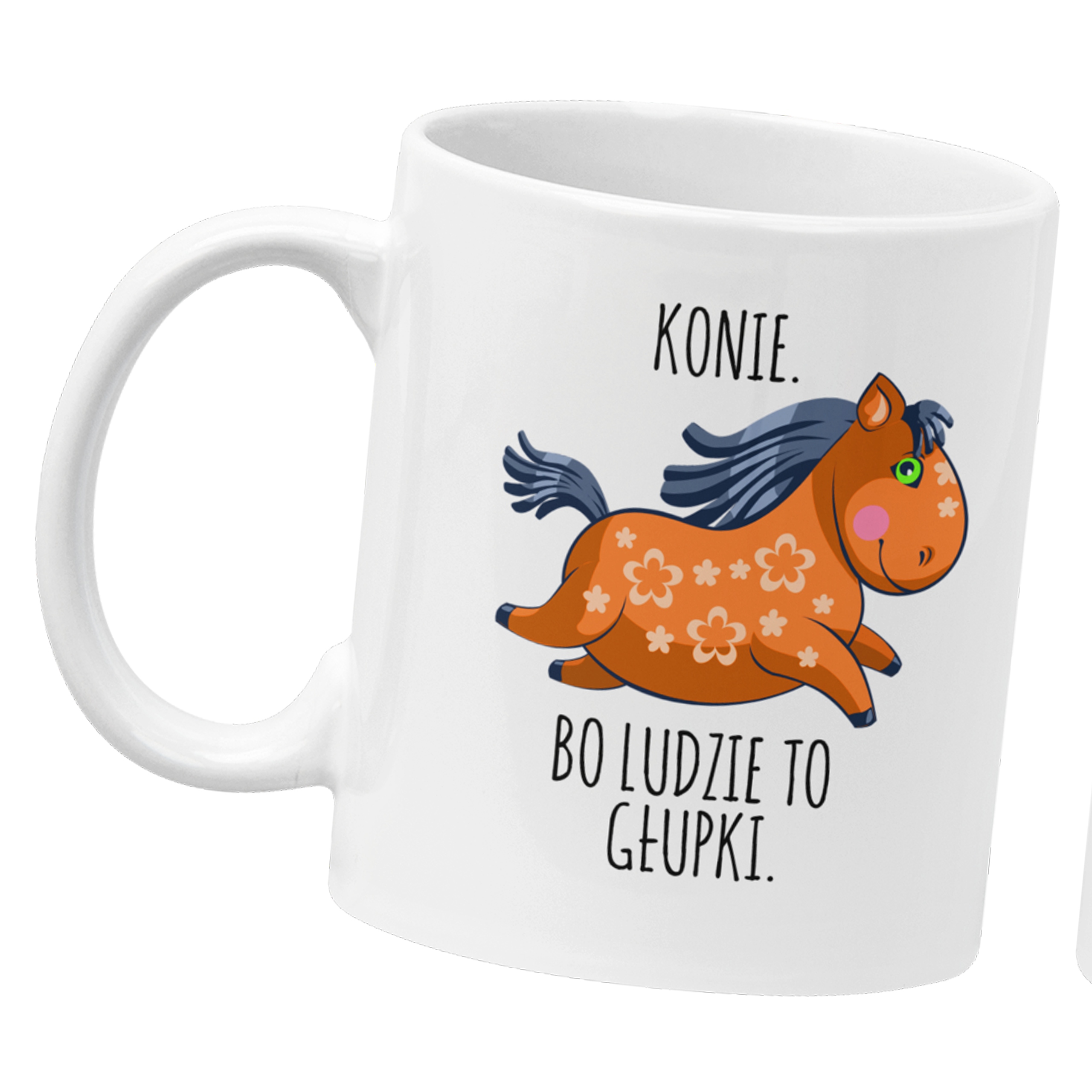 

Kubek Koń z koniem pomysł na śmieszny koni