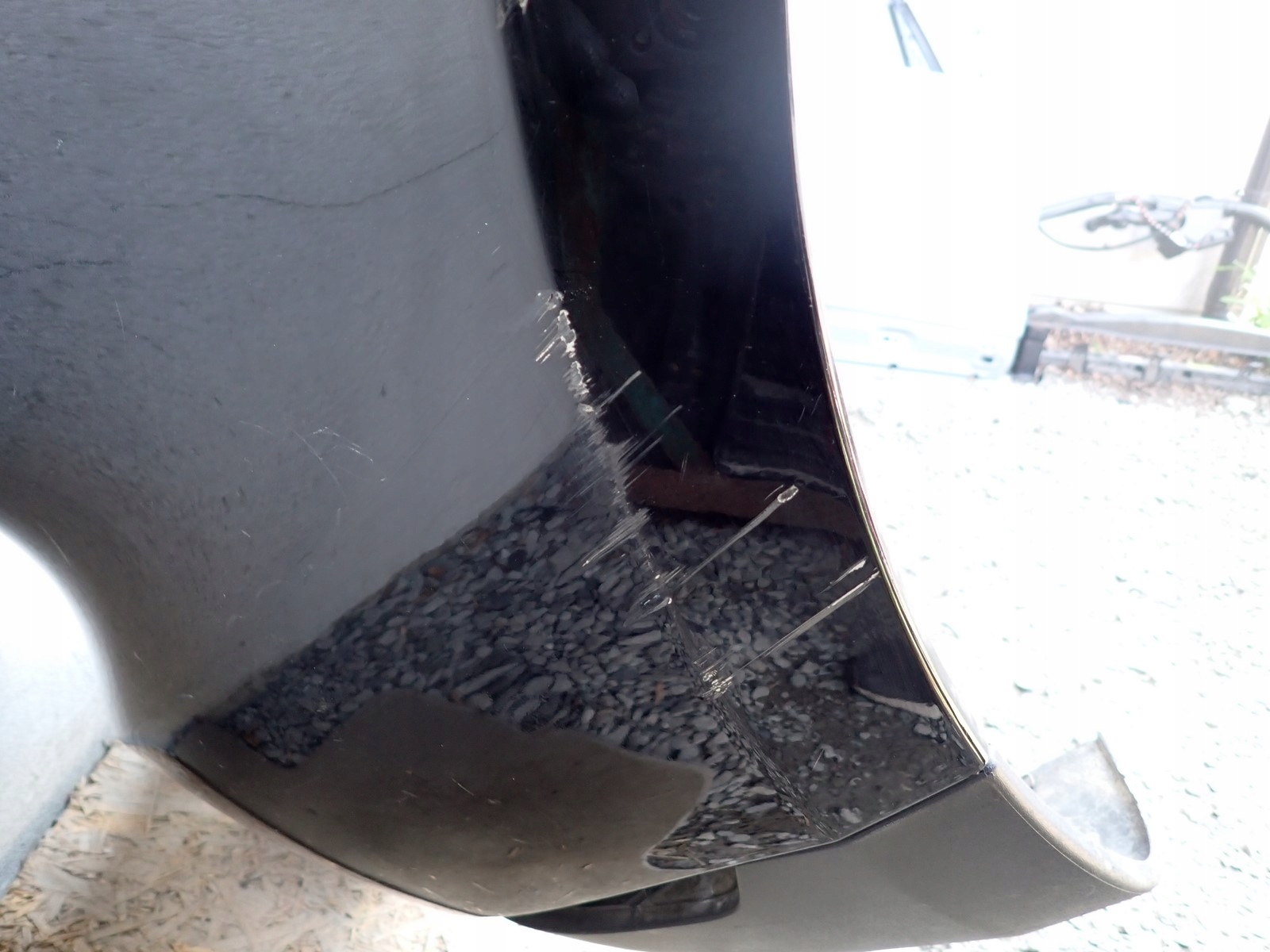 bumper rear part rear PORSCHE MACAN 95B 2014- 95B807421