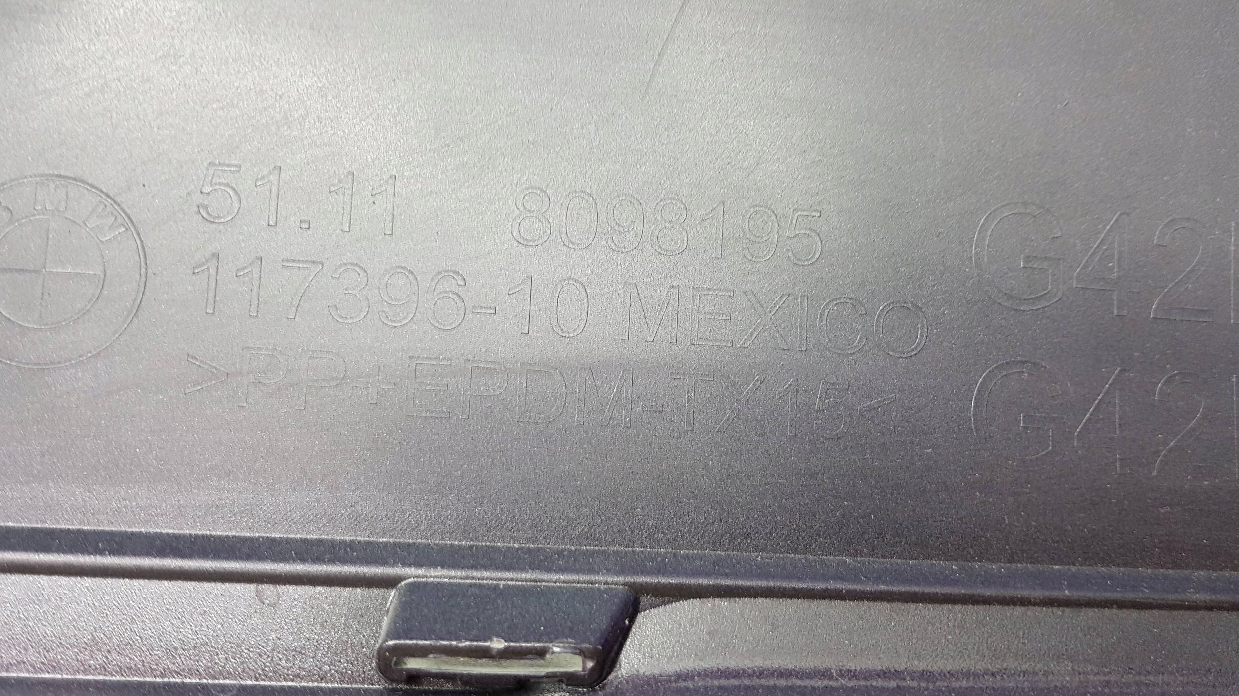 BMW 2 G42 M PAKIET 2021 - bumper front 51118098195