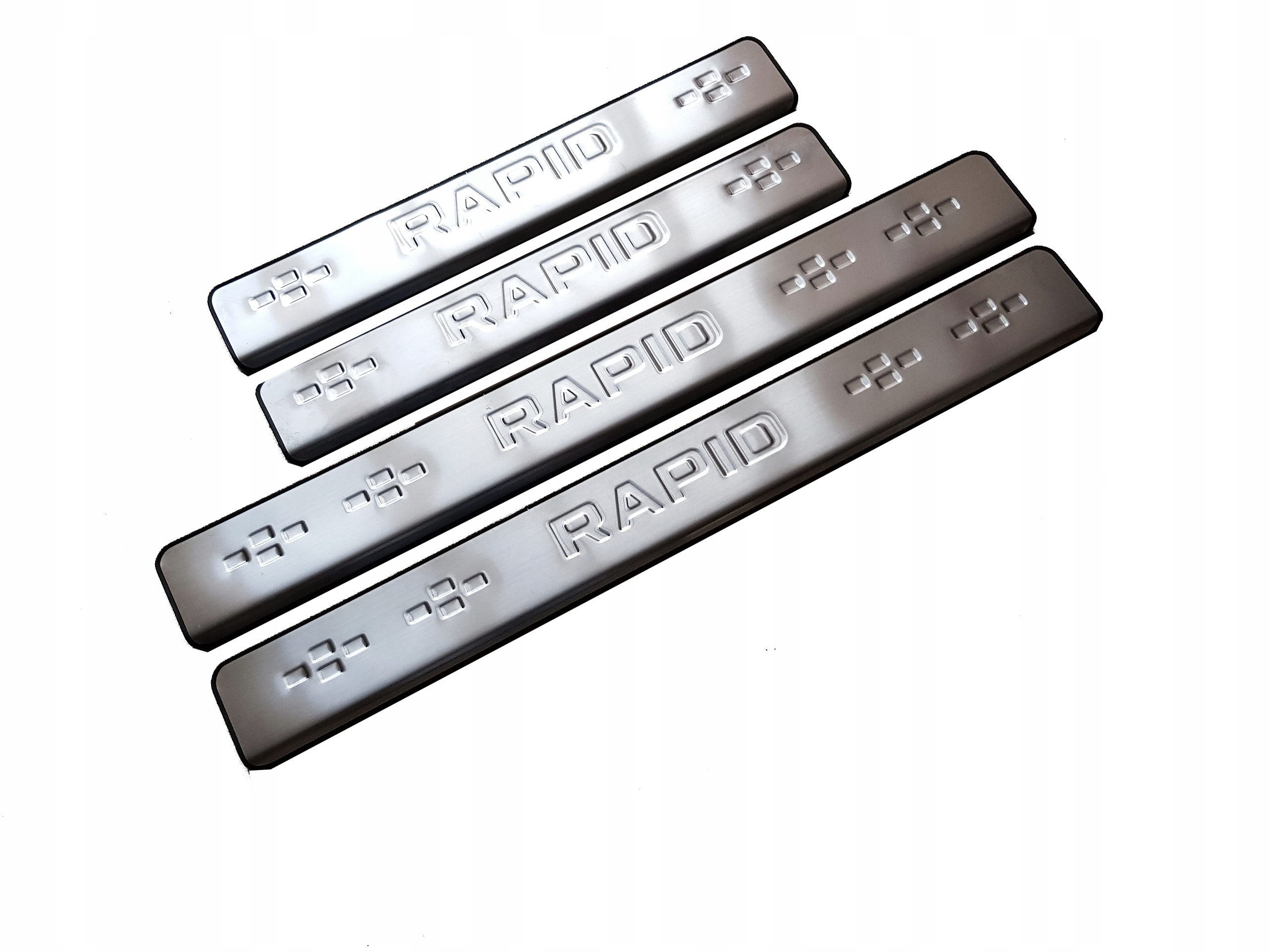 LISTWY PROGOWE OCHRONNE NIERDZEWNE SKODA RAPID Manufacturer MS Chrome