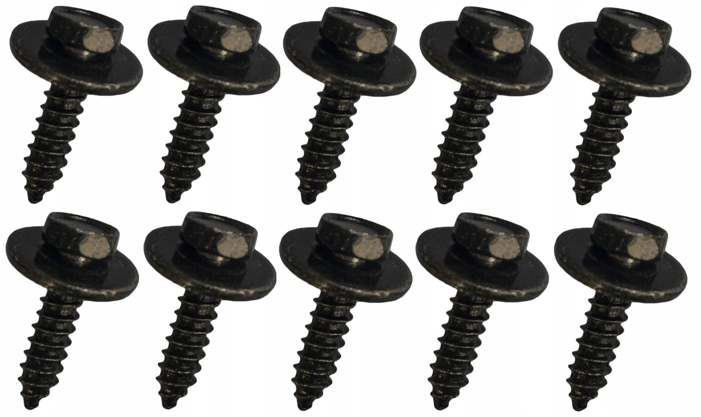 10x WKRĘT MONTAŻOWY ŚRUBA SPINKA OSŁONA NADKOLE ZDERZAK PŁYTA 4,8x19