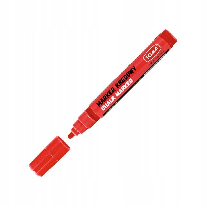Marker kredowy 4,5mm CZERWONY TO-292 TOMA