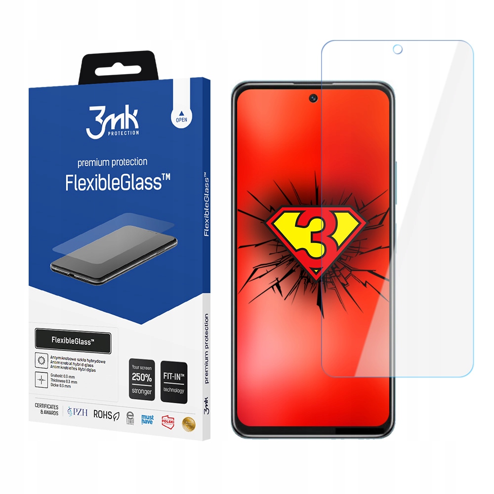 

Szkło hybrydowe na Redmi Note 11S 11T 5G 3mk Glass