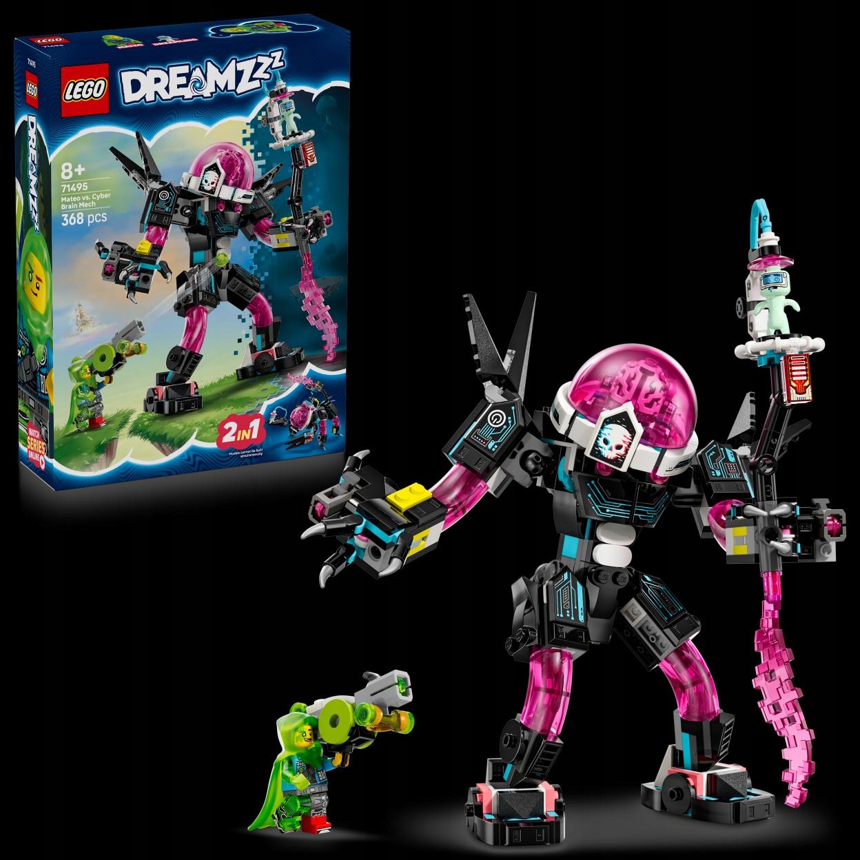Lego(r) Dreamzzz 71495 Mateo versus mech kybermozků