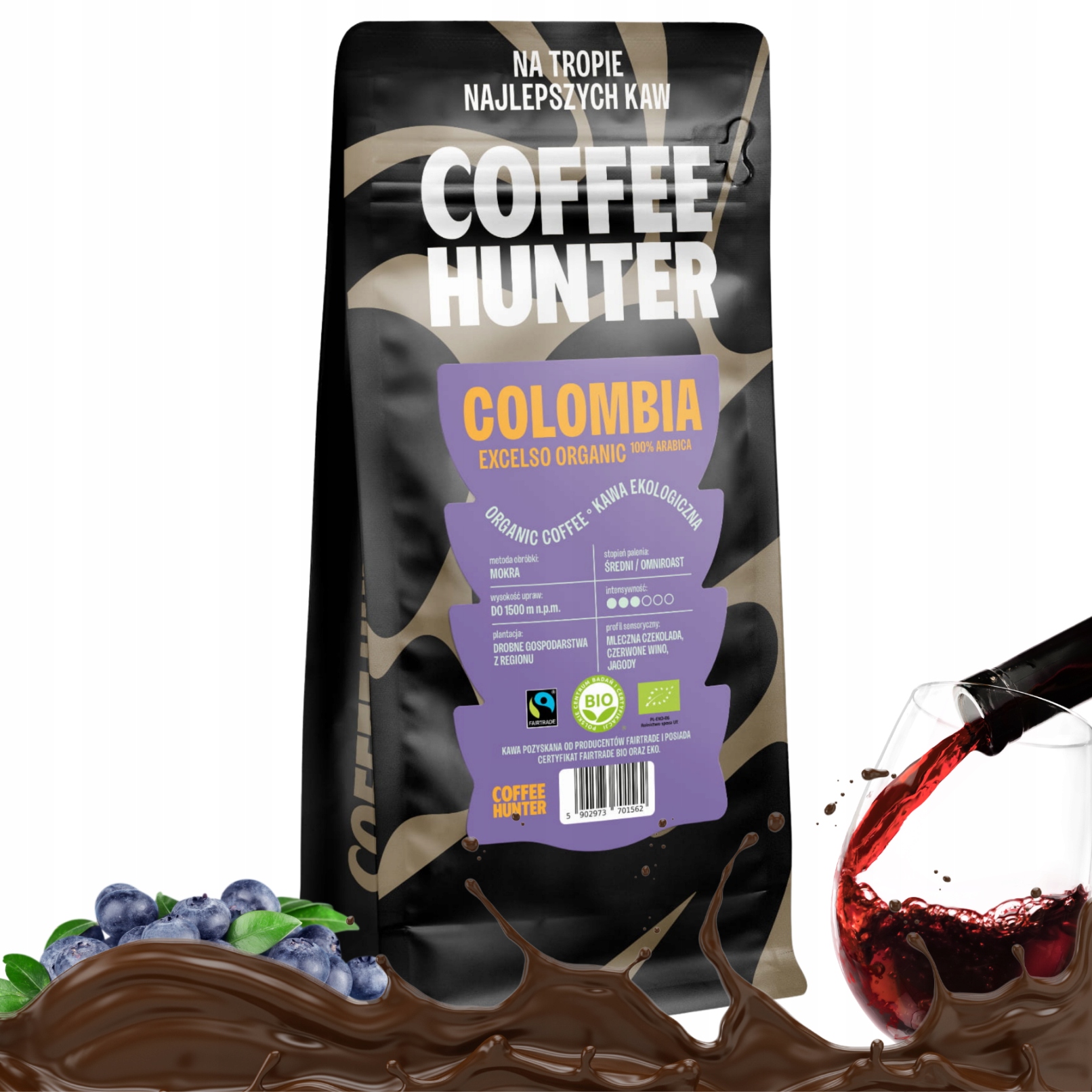 Colombia Excelso Organic 1000g Coffee Hunter