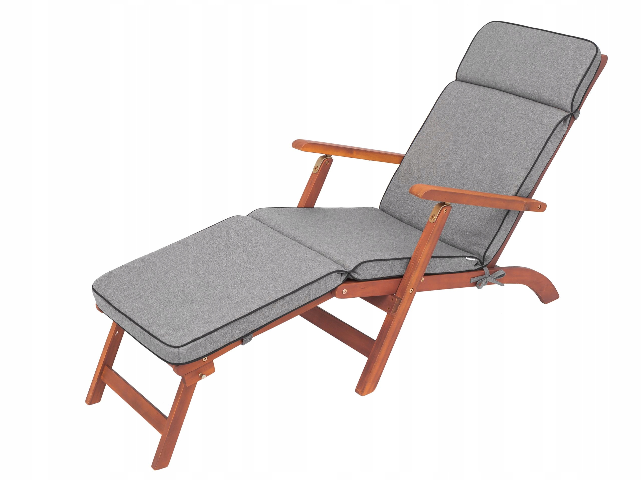 Vankúš na záhradné alebo plážové ležadlo 178 x 47 cm