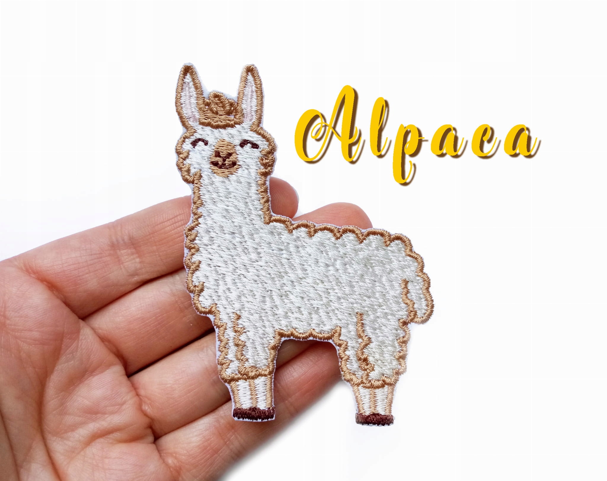 Naszywka haftowana na ubrania Alpaka EAN (GTIN) 2220000000130