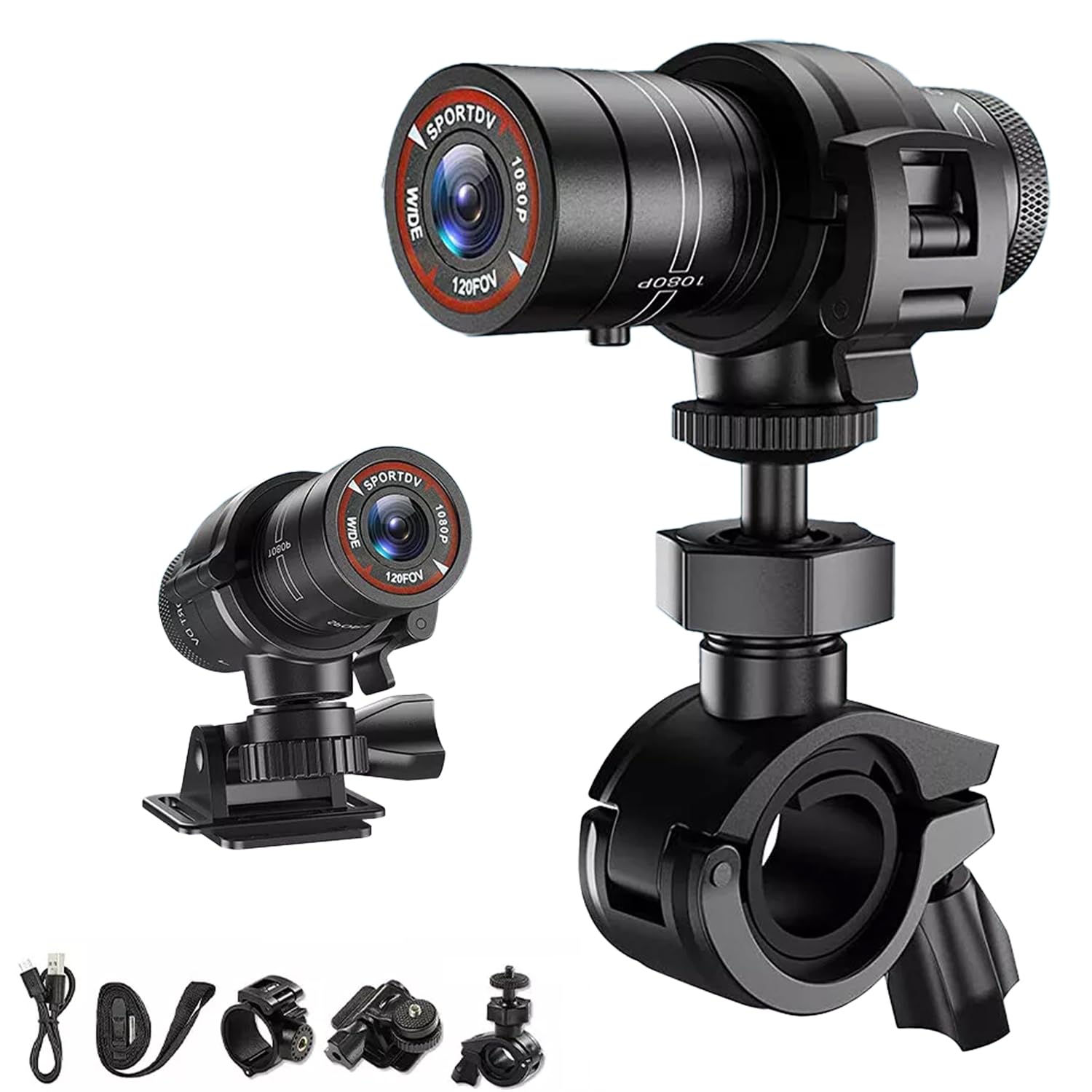 Kamera na motocyklová přilba – voděodolná, Hd pro sportovní aktivity