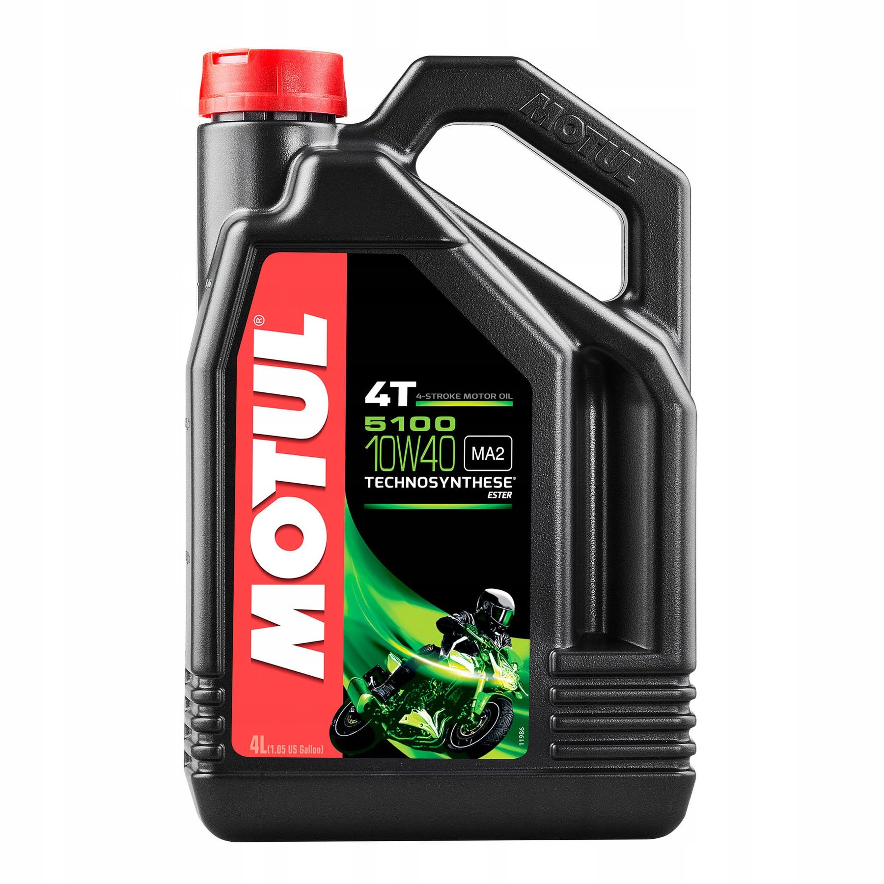 4L OLEJ MOTUL 10W-40 4T 5100 ESTER 104068