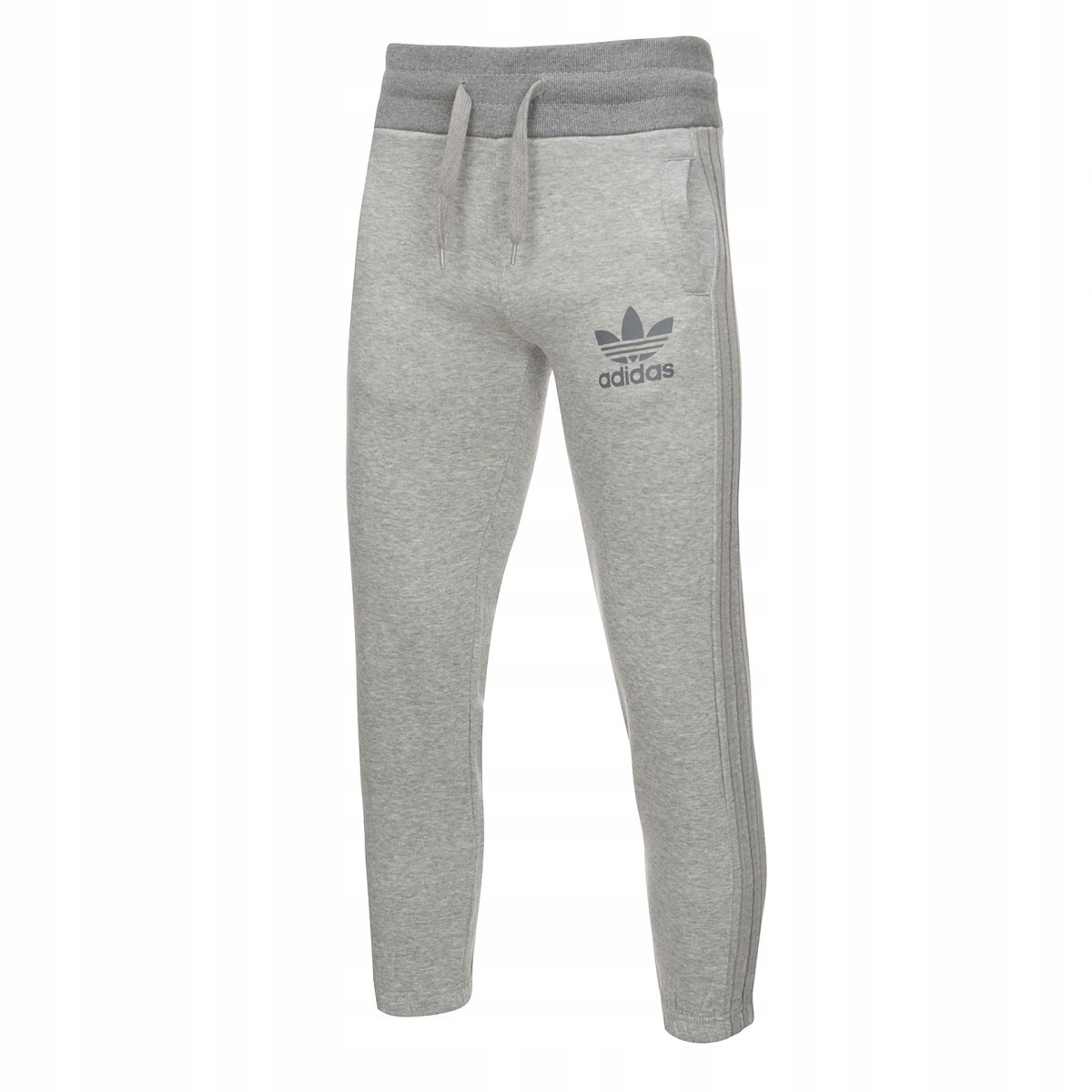 Adidas Originals pánské tepláky šedé tepláky AB7581 S