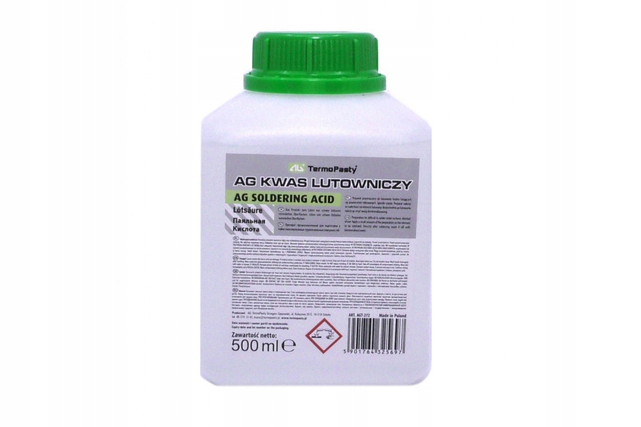 

Kwas Lutowniczy Do Powierzchni Niklowanych 500ml