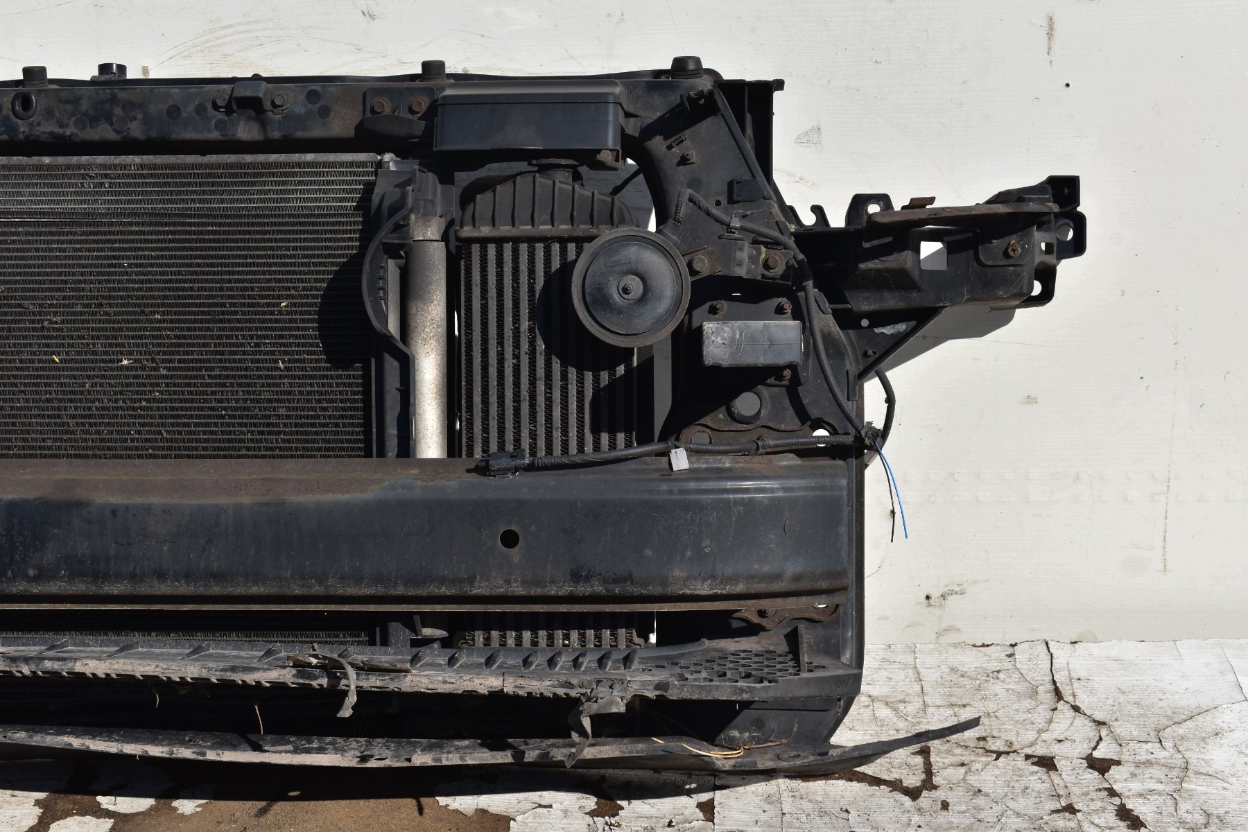 support panel for radiators HYUNDAI IX35 Przedlift 2009-2012 1.7 CRDI 115KM D4FD Manual