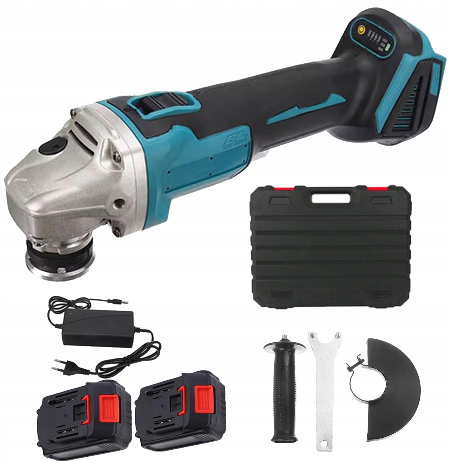 Bezkartáčová Úhlová Bruska S Výkonným Bruska 125 MM 800 W Regulace Rychlosti