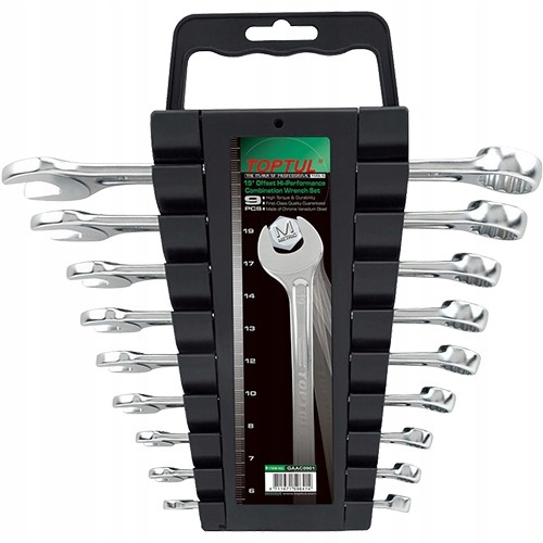 Sada očkoplochých kľúčov Toptul GAAC0901