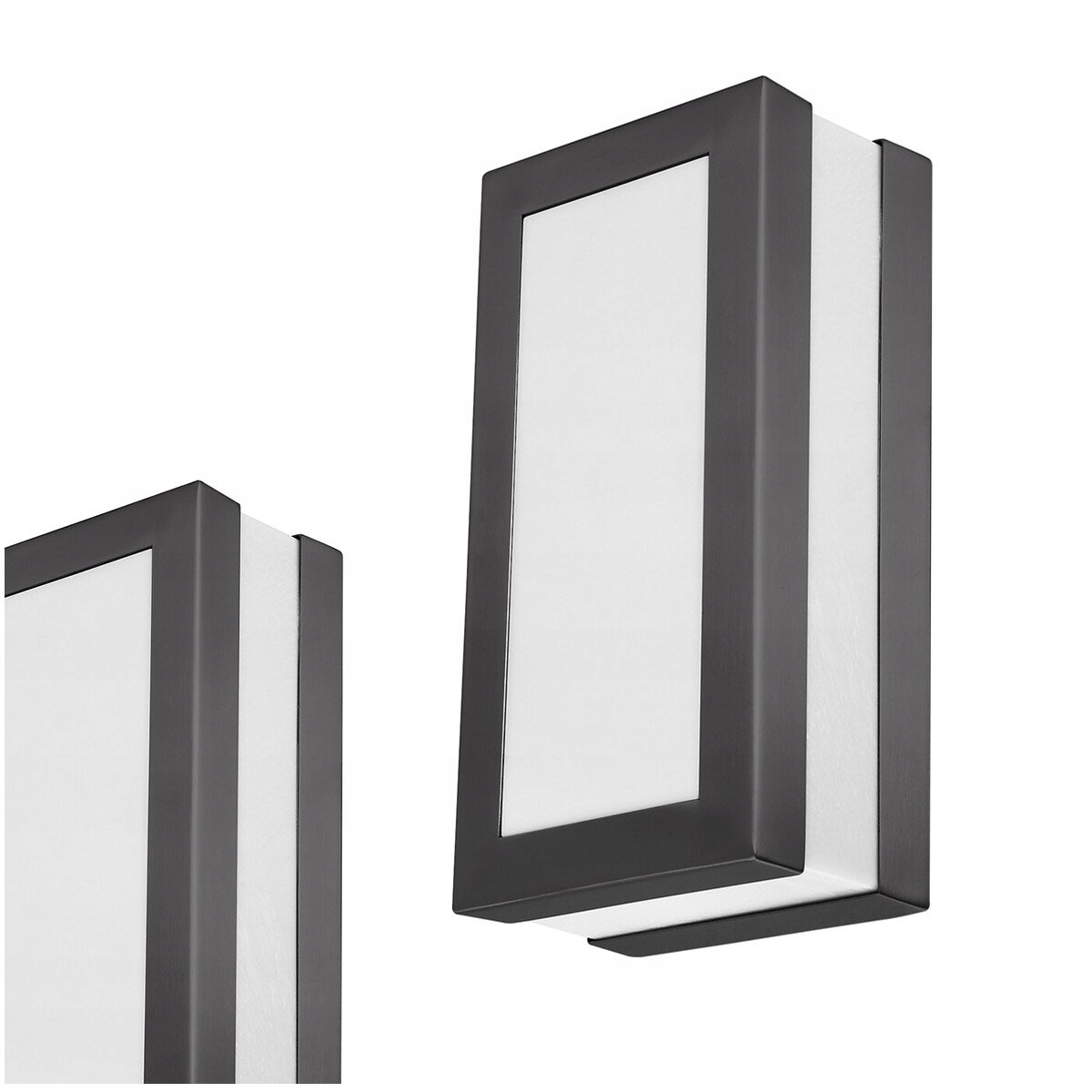 Venkovní nástěnná lampa E27 IP44 obdélníková Stuttgart Rabalux