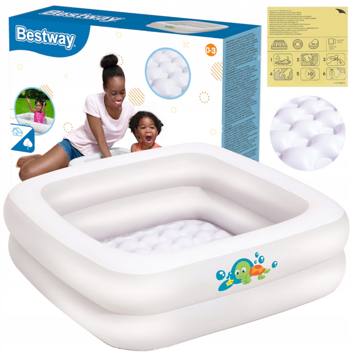 

Bestway 51116 Wanienka Turystyczna Brodzik Basenik