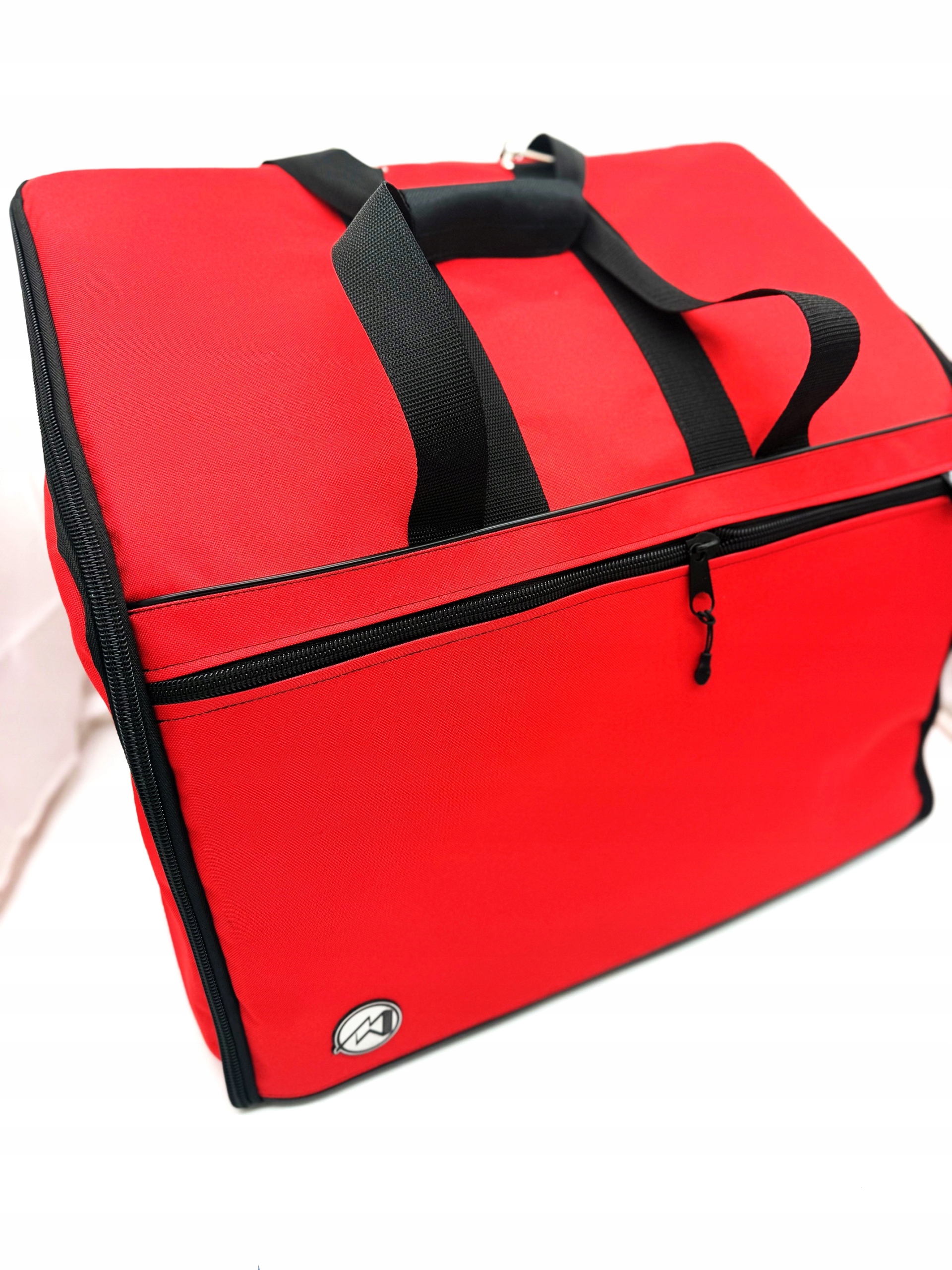 PREMIUM Polski pokrowiec na akordeon 80 bas RED