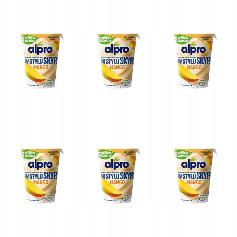 Alpro Skyr Style sójové mango 400 g X6