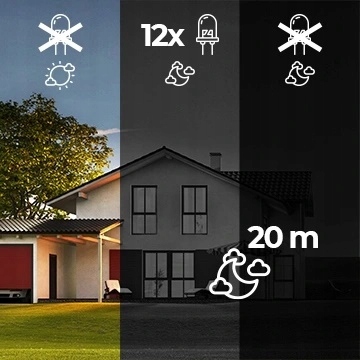 KAMERA ZEWNĘTRZNA IP66 PTZ WIFI&LAN 1/3" IP 4 MPIX -3,6MM APP TUYA/IOS Marka LTC