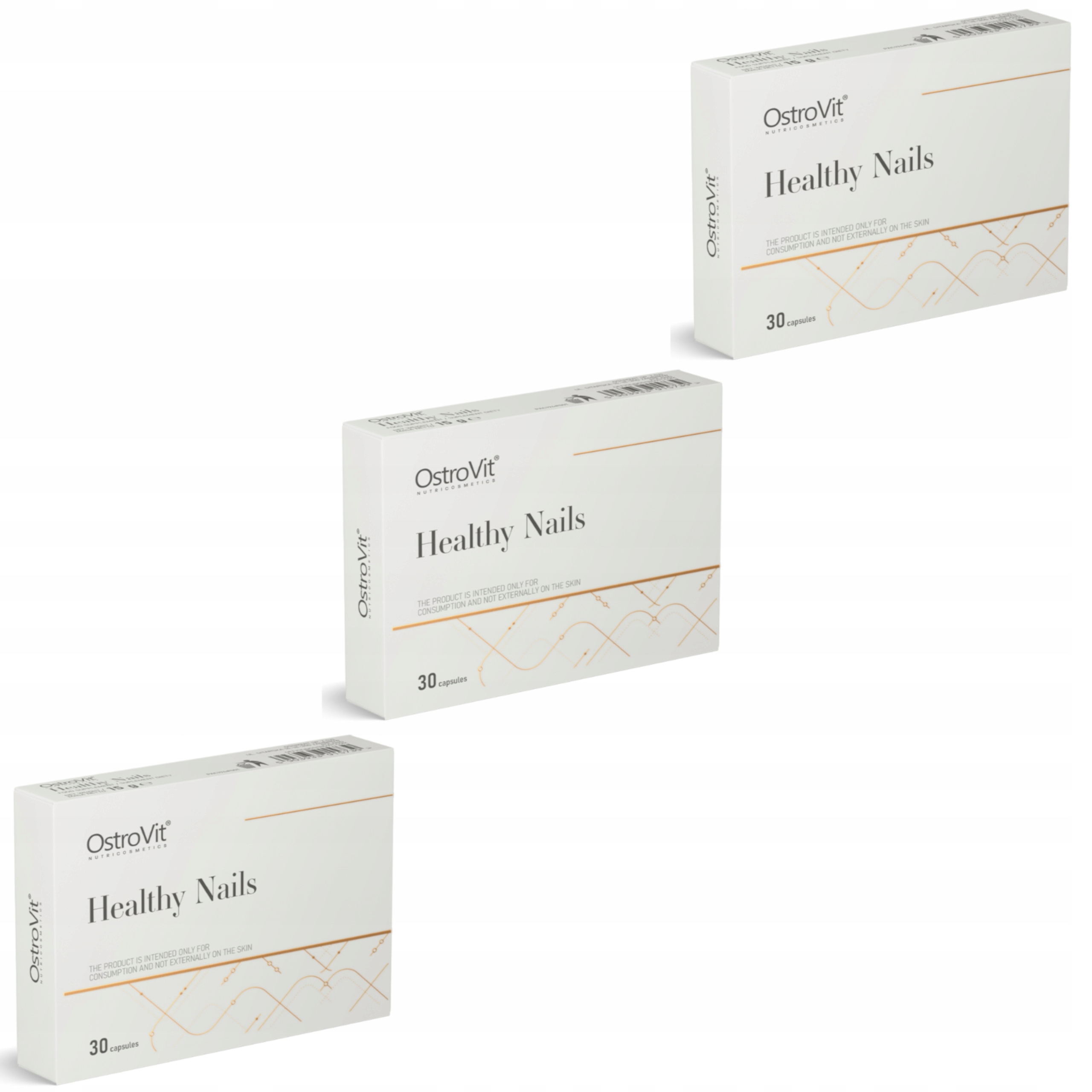 Ostrovit Healthy Nails 90 k Zdravé Nehty Vlasy Kůže Biotin Zinek Selen