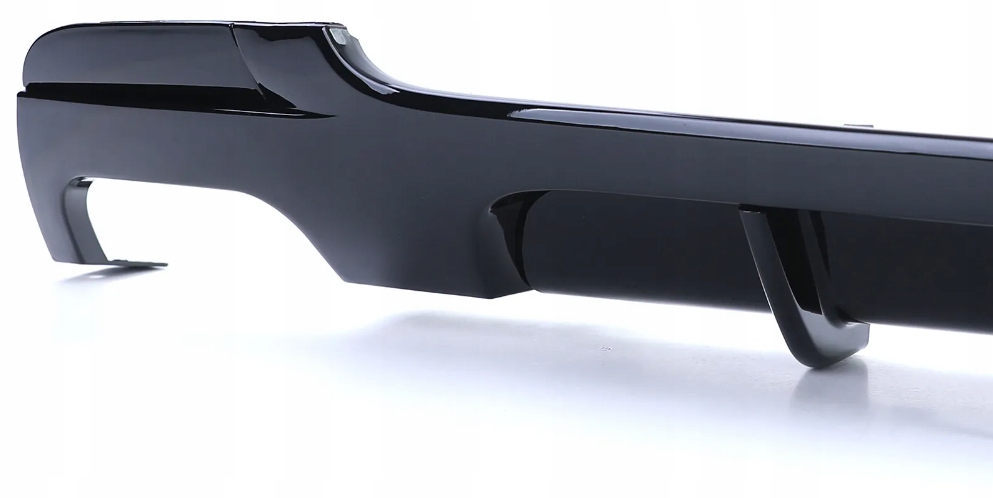 DYFUZOR TYLNEGO ZDERZAKA dla BMW E92 E93 M PAKIET 2007-2013 CZARNY POŁYSK Producent części Inny