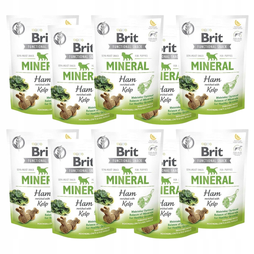 Brit Care Dog Functional Mineral Ham Puppy 10x150g
