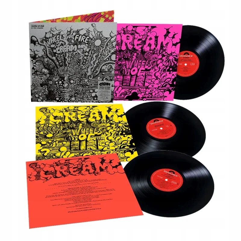 Cream: Wheels of Fire (Deluxe Edition) 3Vinyl (lp)