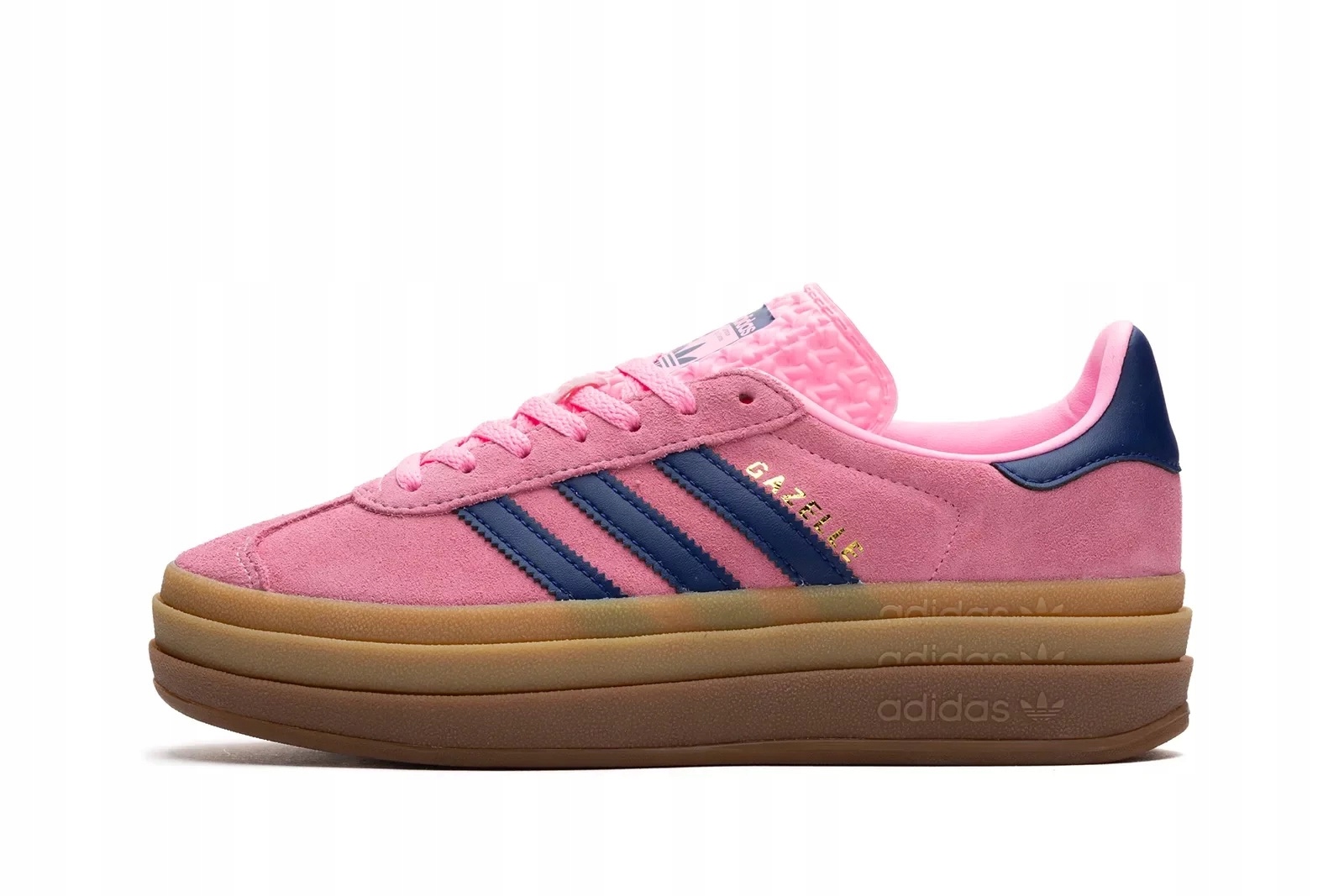 Dámské boty Adidas Gazelle Bold H06122 růžové semišové tenisky 40 2/3