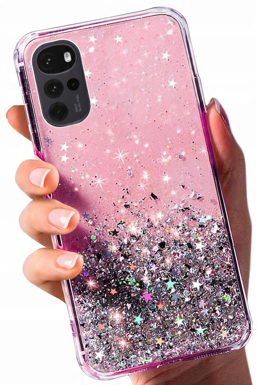 

Etui Shine Case Brokat Szkło Do Motorola G22