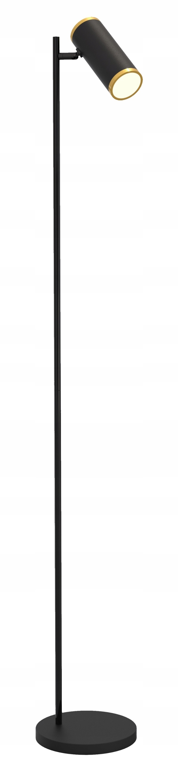 Lampa podłogowa Led Malta regulowany klosz 1 punkt światła stojąca 3000K