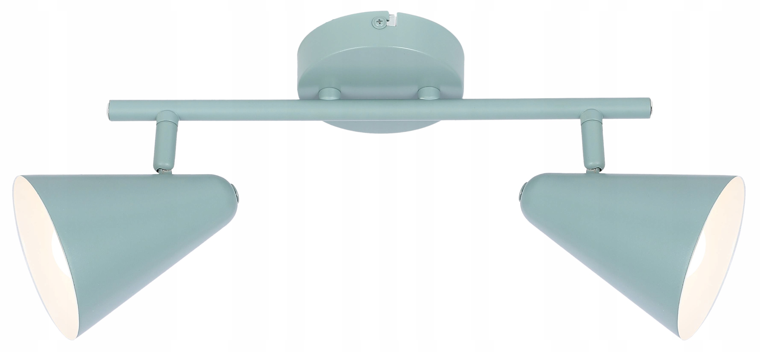 Lampa lišta šedá matná 2xE14 Amor Candellux