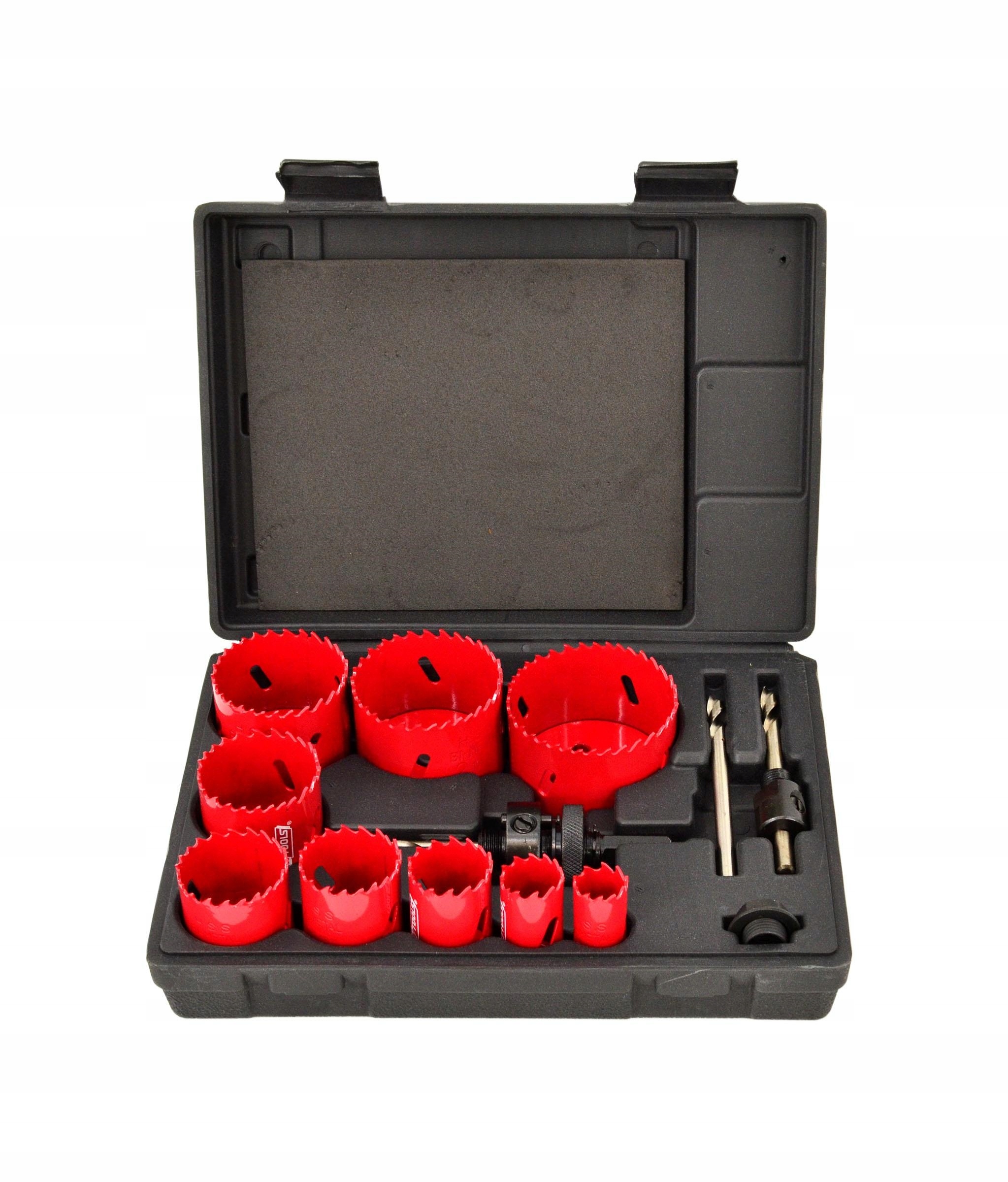 Komplet Bimetalových Děrovek 13 dílů 19-64 mm Awtools