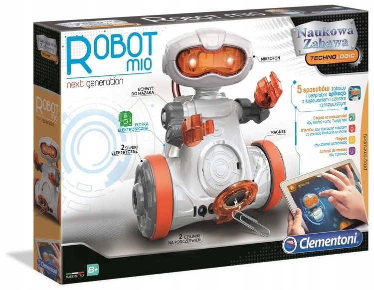 CLEMENTONI Robot MIO 5v1 Ďalšia generácia 50632